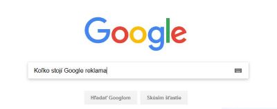 Reklama na google